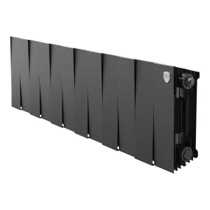 Радиатор биметаллический Royal Thermo PianoForte 200 Чёрный — 12 секц.