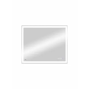 Зеркало MARONI (Rasario LED) 800×700 часы + антизапотевание