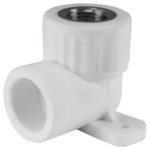Угол VALFEX 20х3/4″ ВР (60/15), белый