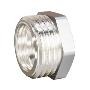 Футорка латунная LD LD Pride DN50х40 (2″НР х 1 1/2″ ВР) лат ник с бирк