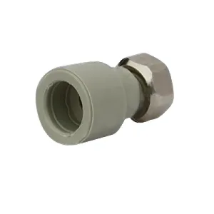 Муфта PPR серая с накидной гайкой 25 х1″ ФД-пласт (7585)