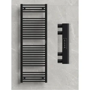 Полотенцесушитель Лесенка RIFAR D-LINE DL-150-50-BM,ЧЁРНЫЙ, 350Вт