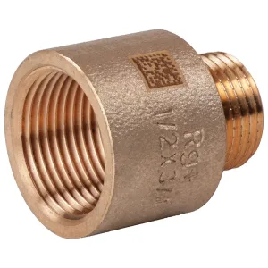 Переходник бронзовый РЕХАУ AURLINE круглый R1/2″ x Rp3/4″, RX+