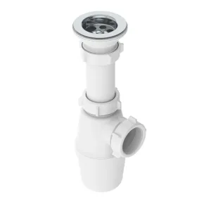 Сифон бутылочный 1 1/2″х40 большой колбой (TIVOLI)