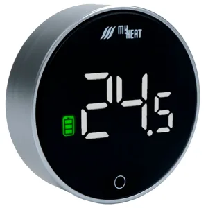 Термостат комнатный MY HEAT серебристый