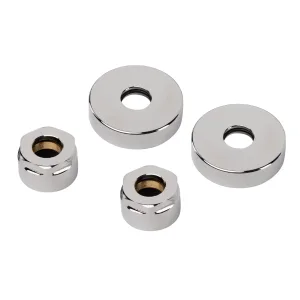 Набор подключения Royal Thermo Design 3/4″ ЕК — 15 мм (хром)