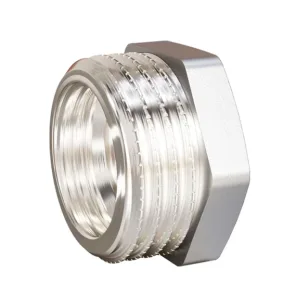 Футорка латунная LD Pride DN50х32 (2″НР х 1 1/4″ ВР) латунь ник бир