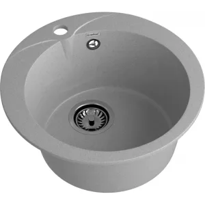 Мойка комп. GRANFEST Rondo GF-R480 (D=475) Серый круглая