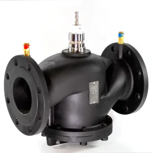 Клапан балансировочный комбинированный РИДАН AQF-R DN100 PN16, с ниппелями, фланцевый
