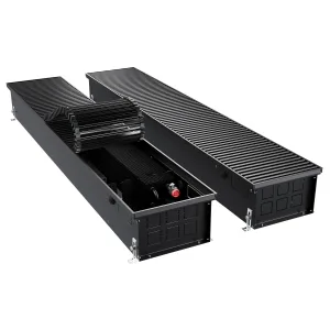 Конвектор внутрипольный Royal Thermo ATRIUM TURBO-150/250/2000-DG-U-BL