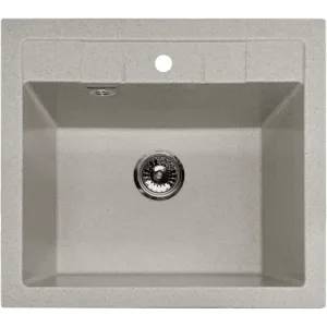 Мойка комп. GRANFEST Quadro GF-Q561 (560*500) серый,квадратная