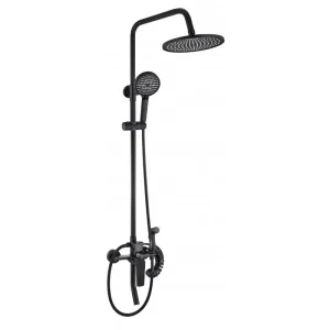 Душевая система КС BLACK (3054245-3) d35, пов.изл,верхн,ручной,ГИГИЕНИЧЕСКИЙ душ