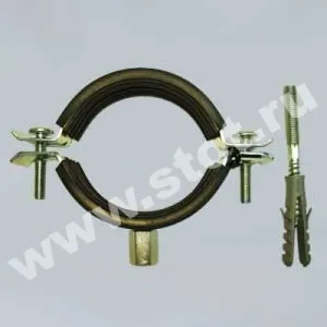Хомут с гайкой (ДУ-20) 3/4″