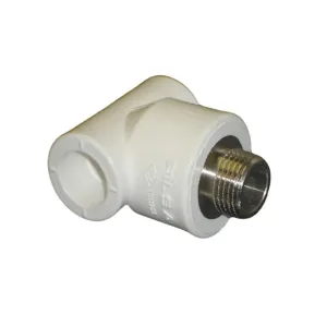 Тройник PPR белый комби.НР 25 х 3/4″ «PILSA»