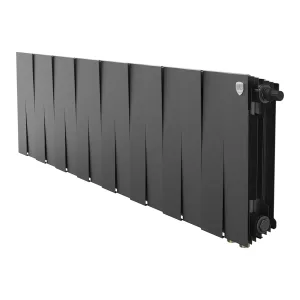 Радиатор биметаллический Royal Thermo PianoForte 300 Чёрный VR80 — 16 секц.
