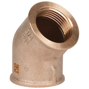 Угольник бронзовый РЕХАУ AURLINE 45гр. Rp3/4″, RX+