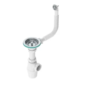 Сифон для кухни 3 1/2″х40 с кругл. переливом (TIVOLI)
