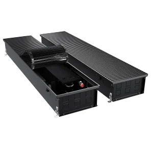 Конвектор внутрипольный Royal Thermo ATRIUM TURBO-150/300/3000-DG-U-BL