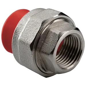 Муфта комбинир. раз. растр. ПП AntiFire D32-1 1/4″ВР Red