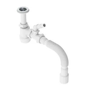 Сифон для умывальника 1 1/4″х40 с отводом с/м с г/т 40х40/50 (TIVOLI)