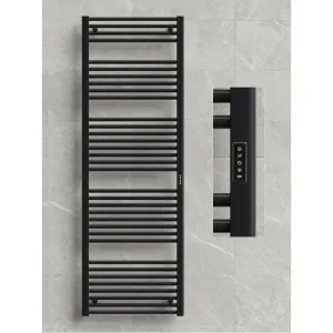 Полотенцесушитель Лесенка RIFAR D-LINE DL-180-60-BM,ЧЁРНЫЙ, 500Вт