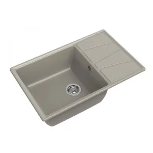 Мойка комп. GRANFEST VERTEX GF-V-780L (780х500) Топаз,прямоугольная с крылом