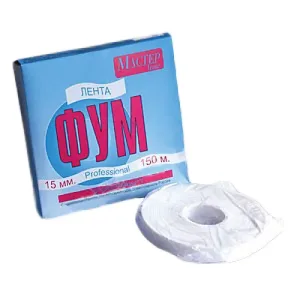 ЛЕНТА ФУМ (профессиональная) для ВОДЫ 1,5см х 150м