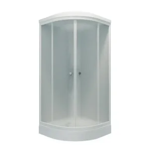 Душ. каб. MARONI BREEZE SR90L-GRS-DN4 90x90x215 (7 мест+сифон D90мм)