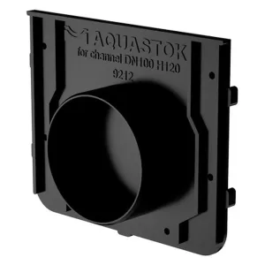 Заглушка пластиковая для DN 100 H120-H180 Аквасток (арт. 9212)