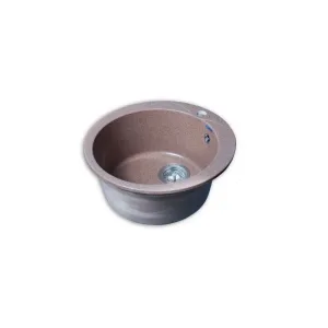 Мойка комп. GRANFEST Rondo GF-R480 (D=475) Терракот круглая