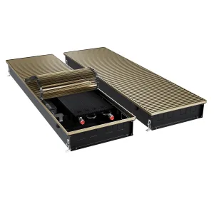 Конвектор внутрипольный Royal Thermo ATRIUM TURBO-110/400/2100-DG-U-AU