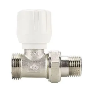 Клапан радиаторный VARMEGA 1/2″ x 3/4″EK ручной, прямой VM10102