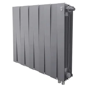 Радиатор Royal Thermo PianoForte 500 /Silver Satin — 10 секц. VDR