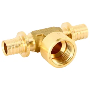 Тройник Uni-Fitt аксиальный-В 20х1/2″х20
