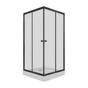 Душ.ограждение Maroni Стиль*Неро 100×100,квад.(1 место)