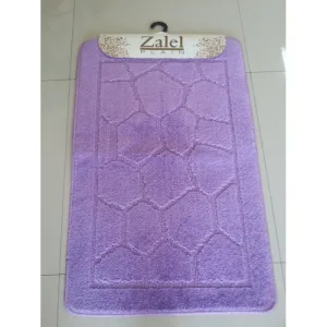 Коврик для ванной «Zalel» 55х85/90см (ворс) сиреневый