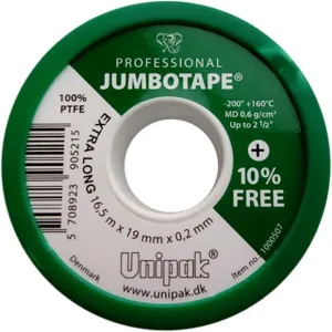 Лента JUMBOTAPE UNIPAK (16,5 м х 19 мм х 0,2 мм, MD-0,6 г/см3) (зел. упак.)