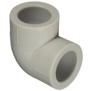 Угольник TEBO сер. PP-R 90 град. 75 (2/20), арт. 031030108