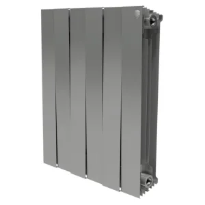 Радиатор биметалл Royal Thermo PianoForte 500/Silver Satin - 6 секц.