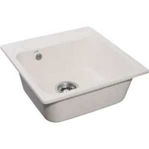 Мойка комп. GRANFEST QUARZ GF-Z 48 478*478 (белый),квадратная