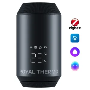 Термостат радиаторный электронный Royal Thermo Smart Heat 2.0, черный