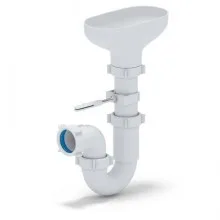 Сифон Ани 1 1/2″x40, прямоточный с разрывом струи (DR0100)