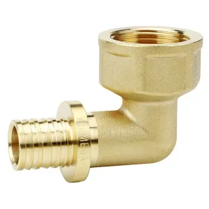 Угол VARMEGA Slide-fit 90 гр., ВР, 25×3/4″, аксиальный, латунь, VM51516