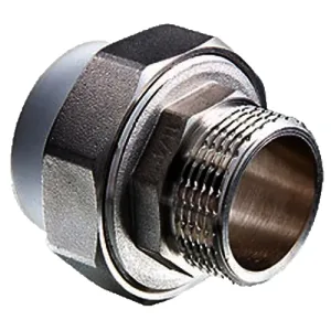 Муфта PPR белая разъемная НР 50 х1 1/2″ Remsan