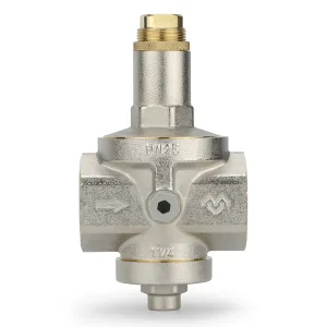Редуктор давления VARMEGA 1 1/4″, PN25, мембранный, с присоединением к манометру, VM12804