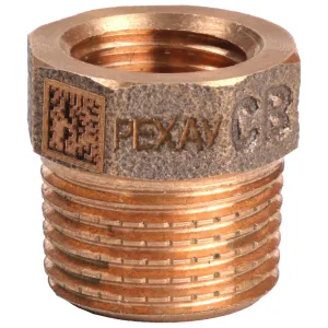 Футорка бронзовая РЕХАУ AURLINE редукционная R3/8″ x Rp1/4″, RX+