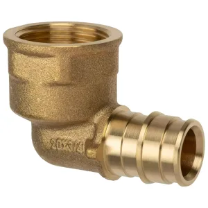 Угольник радиальный для труб из сшитого полиэтилена Usystems 16-Rp1/2″ВР, тип 1″70Ф