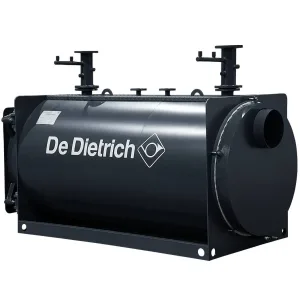 Котел стальной DE DIETRICH CA R 450 напольный, 1 конт., откр.кам.сгор. газ./диз, наддув, без п/у