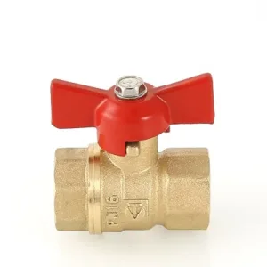 Кран шаровой Valtec «Стандарт» Ду 20 «бабочка» (VT.122.G.05)