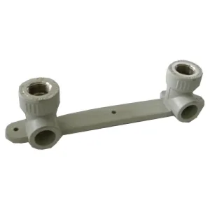 Настенный к-т под смеситель PPR серый PPRC 20 х 1/2″ ФД-пласт (1313)